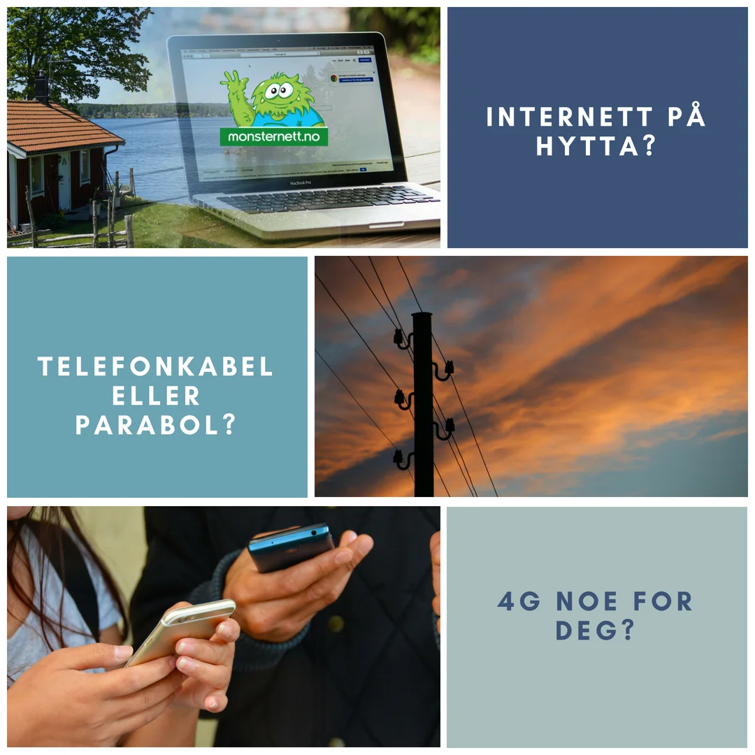 Tenker Du Pa Hyttebredband