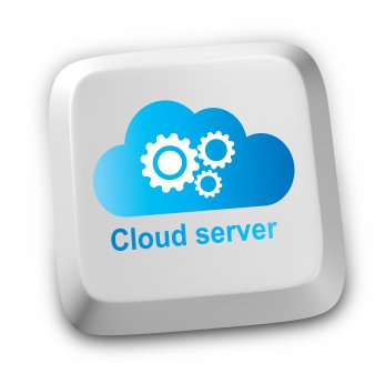 Cloud server-knapp